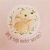 WIL JE MIJN METER WORDEN ? - 3 bloemen in keramiek - tijgertje - Afbeelding 2