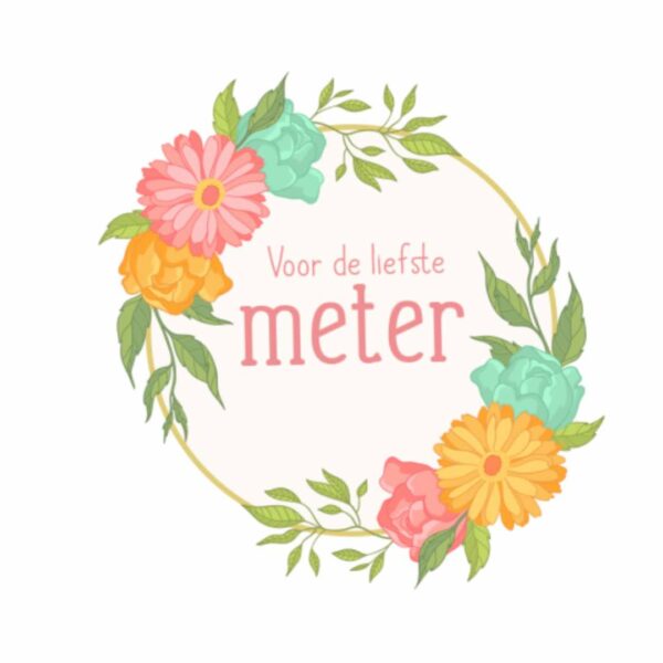 GLAZEN STOLP (10x15) met quote en houten parel met droogbloemetjes - Afbeelding 11