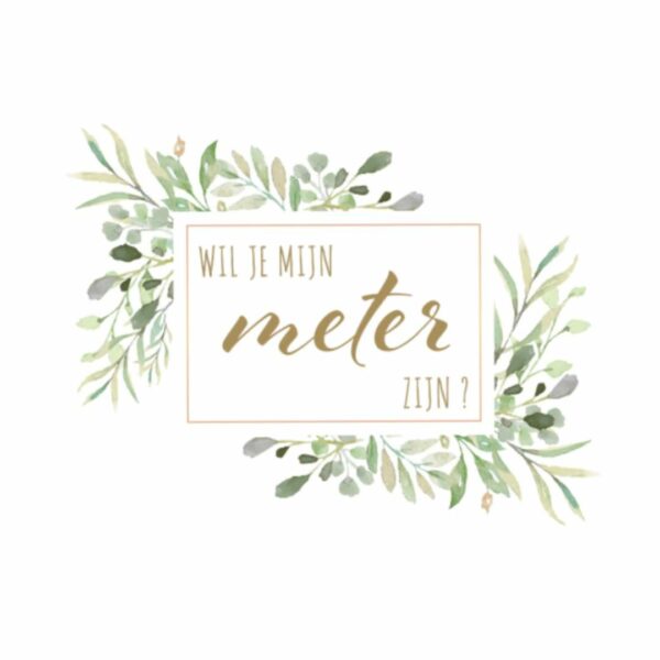 GLAZEN STOLP (10x15) met quote en houten parel met droogbloemetjes - Afbeelding 10