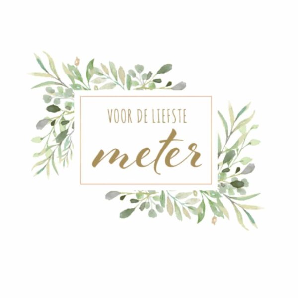 GLAZEN STOLP (10x15) met quote en houten parel met droogbloemetjes - Afbeelding 9