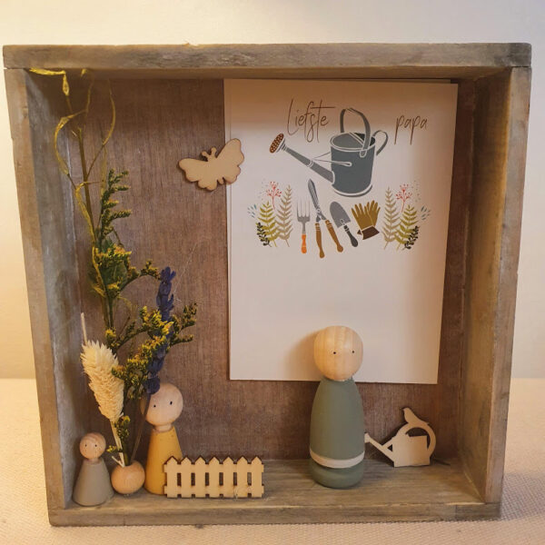 Houten kader - LIEFSTE PAPA - Tuingereedschap