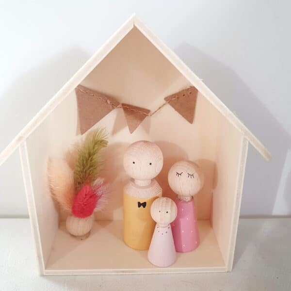 Houten huisje