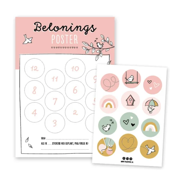 Beloningsposter - ROSE - Afbeelding 2
