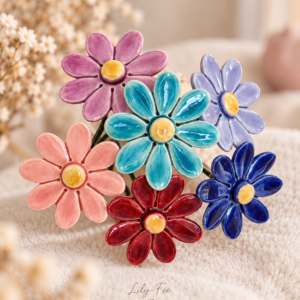 Bloemen in keramiek